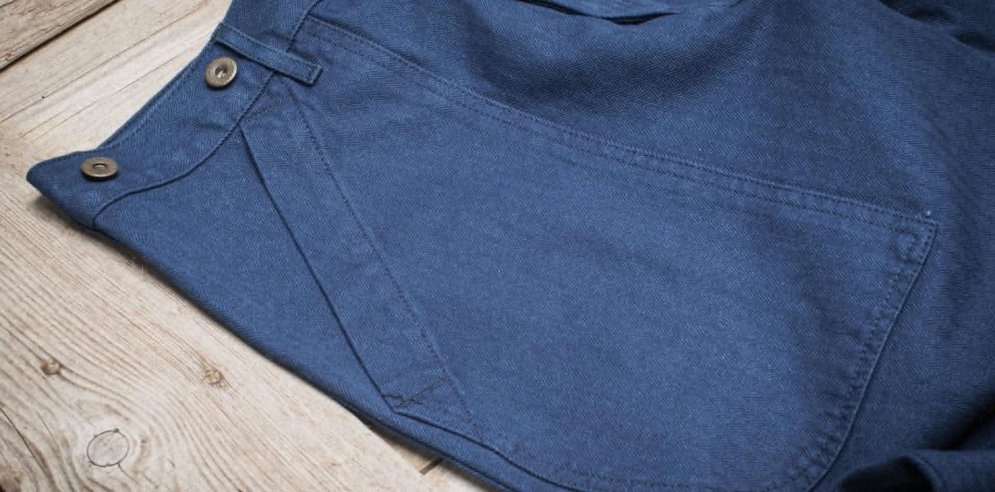 FLEURS DE BAGNE LE SHORT CARGO HBT METIS - INDIGO