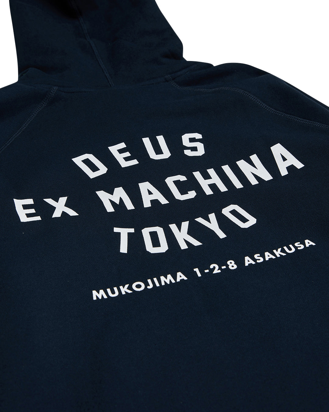 DEUS EX MACHINA TOKYO ADDRESS HOODIE - NAVY