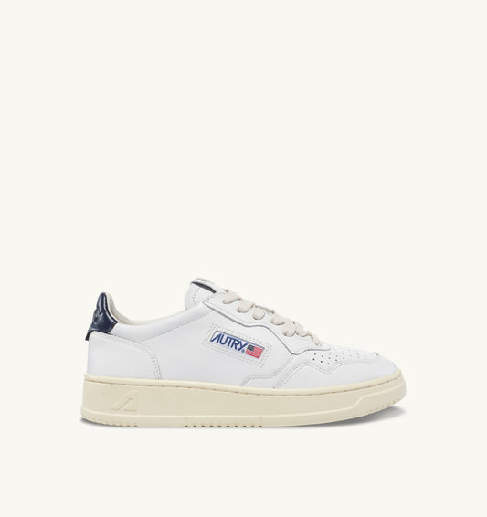 AUTRY MEDALIST LOW LEATHER - WHITE / SPACE