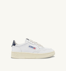 AUTRY MEDALIST LOW LEATHER - WHITE / SPACE