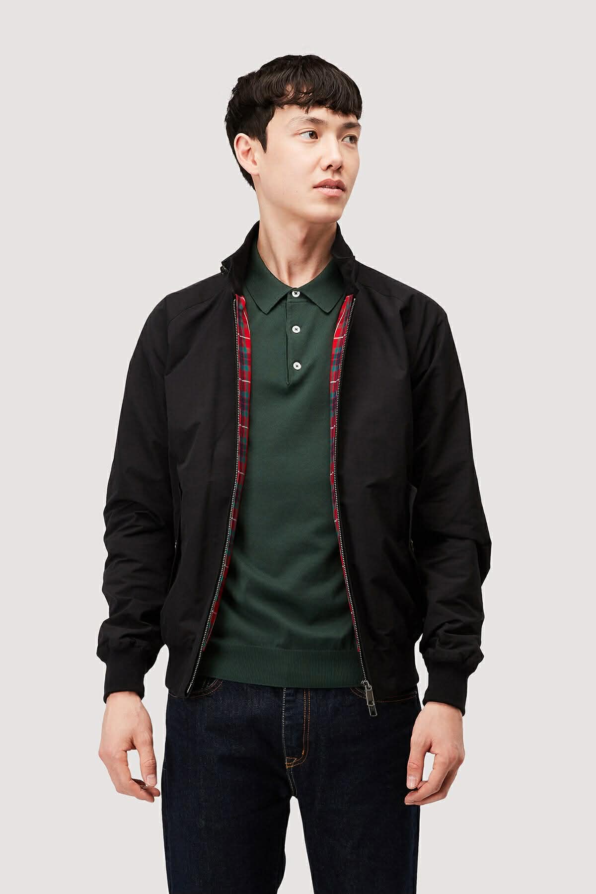 BARACUTA VESTE G9 HARRINGTON - BLACK