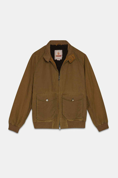 BARACUTA JACKET G9 POCKET WAXED - TAN