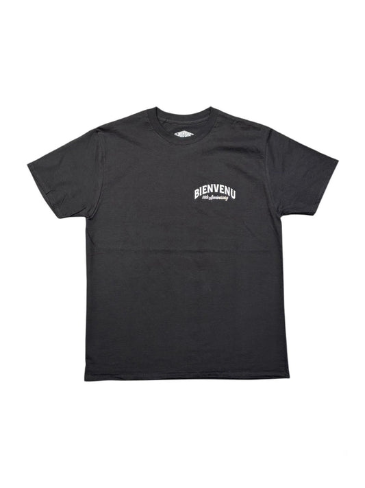BIENVENU GOODS TEE RATS 10TH ANNIVERSARY - BLACK / WHITE