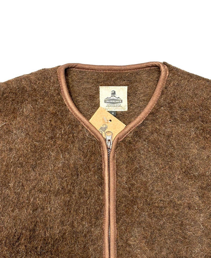 COLDBREAKER VEST PEPITKO - DARK BROWN