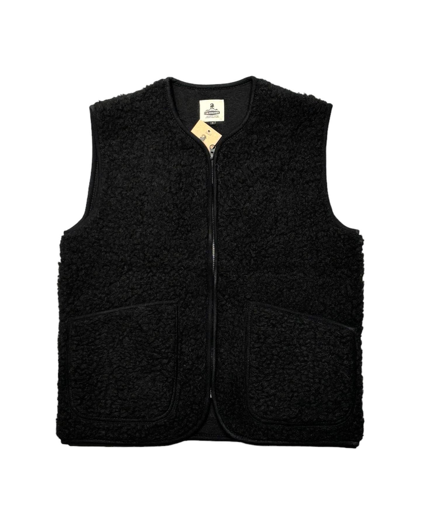 COLDBREAKER VEST PEPITKO - DEEP BLACK