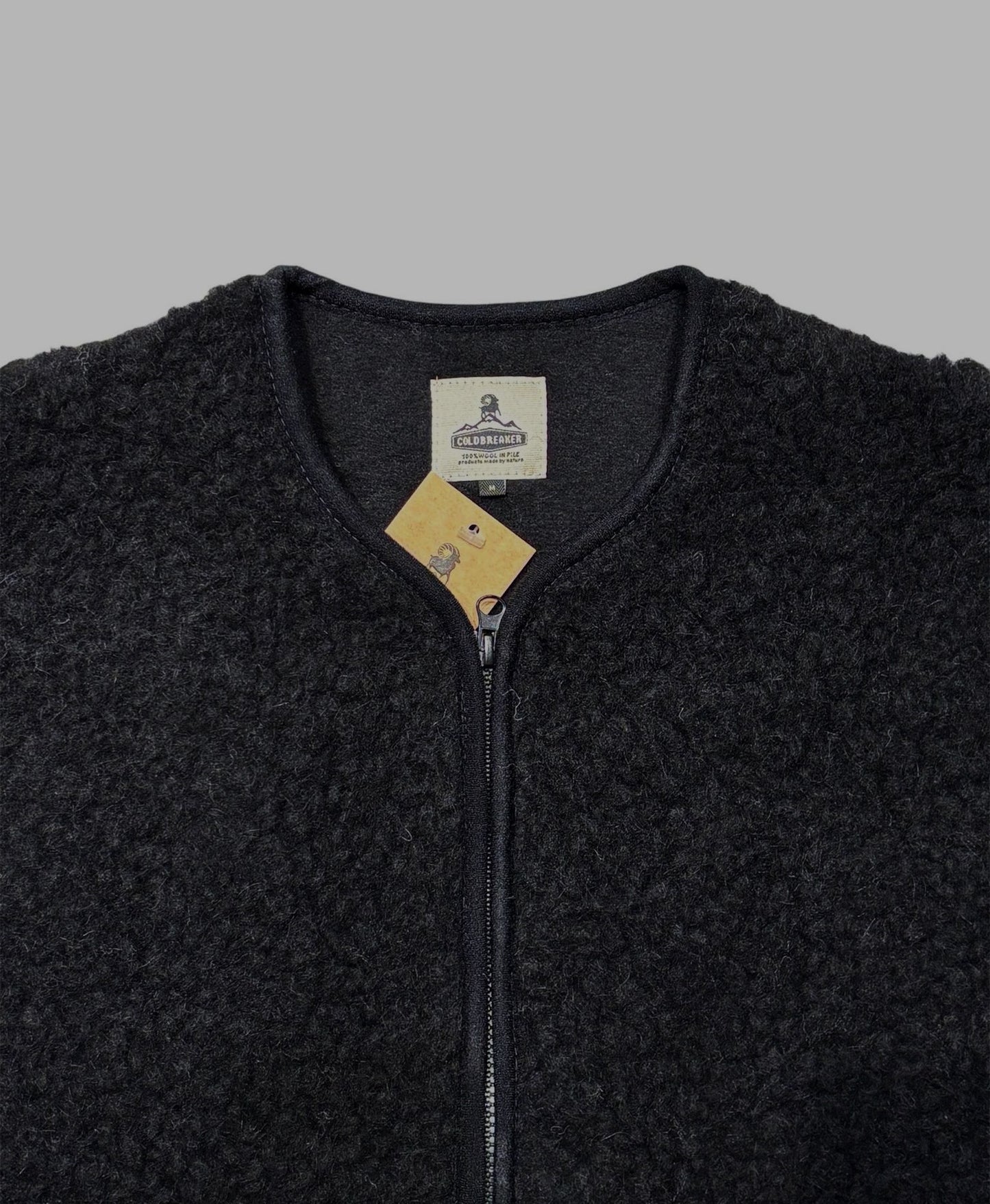 COLDBREAKER VEST PEPITKO - DEEP BLACK