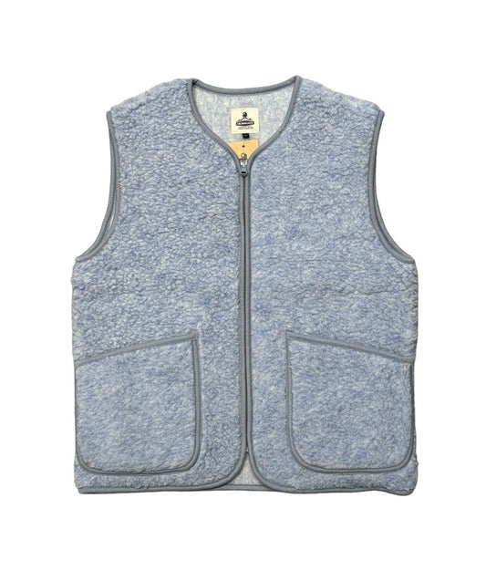 COLDBREAKER VEST PEPITKO - LIGHT BLUE