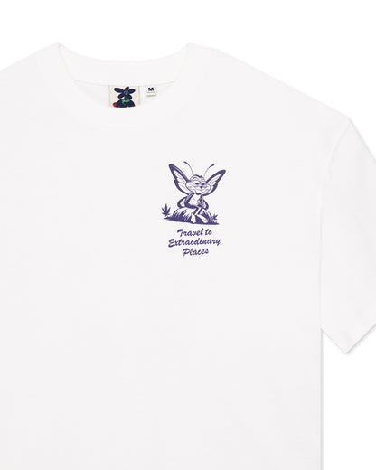 DEUS EX MACHINA 24 HR TEE - VINTAGE WHITE