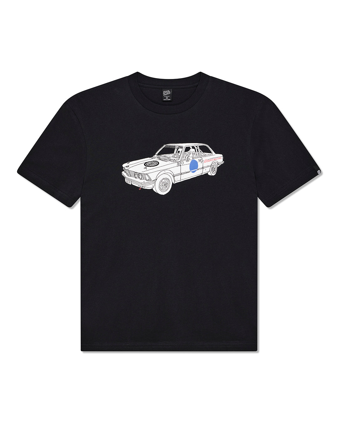 DEUS EX MACHINA 323 RALLYEYE TEE - BLACK