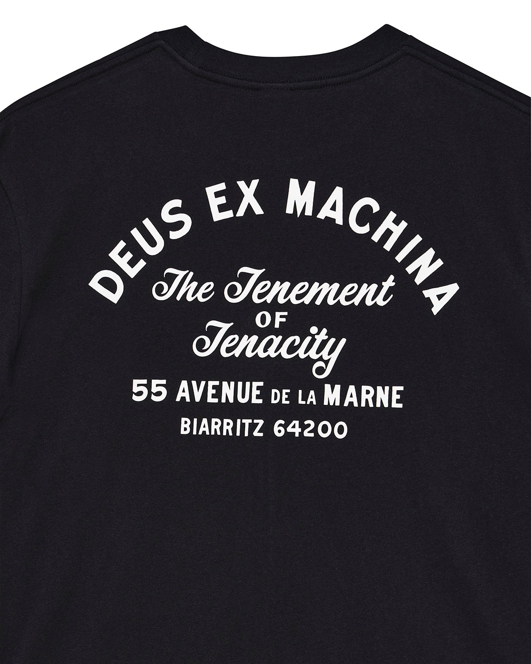 DEUS EX MACHINA 323 RALLYEYE TEE - BLACK