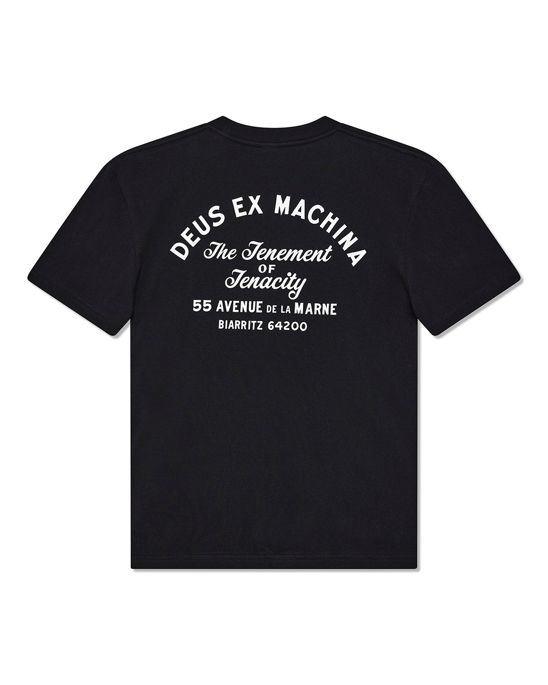 DEUS EX MACHINA 323 RALLYEYE TEE - BLACK