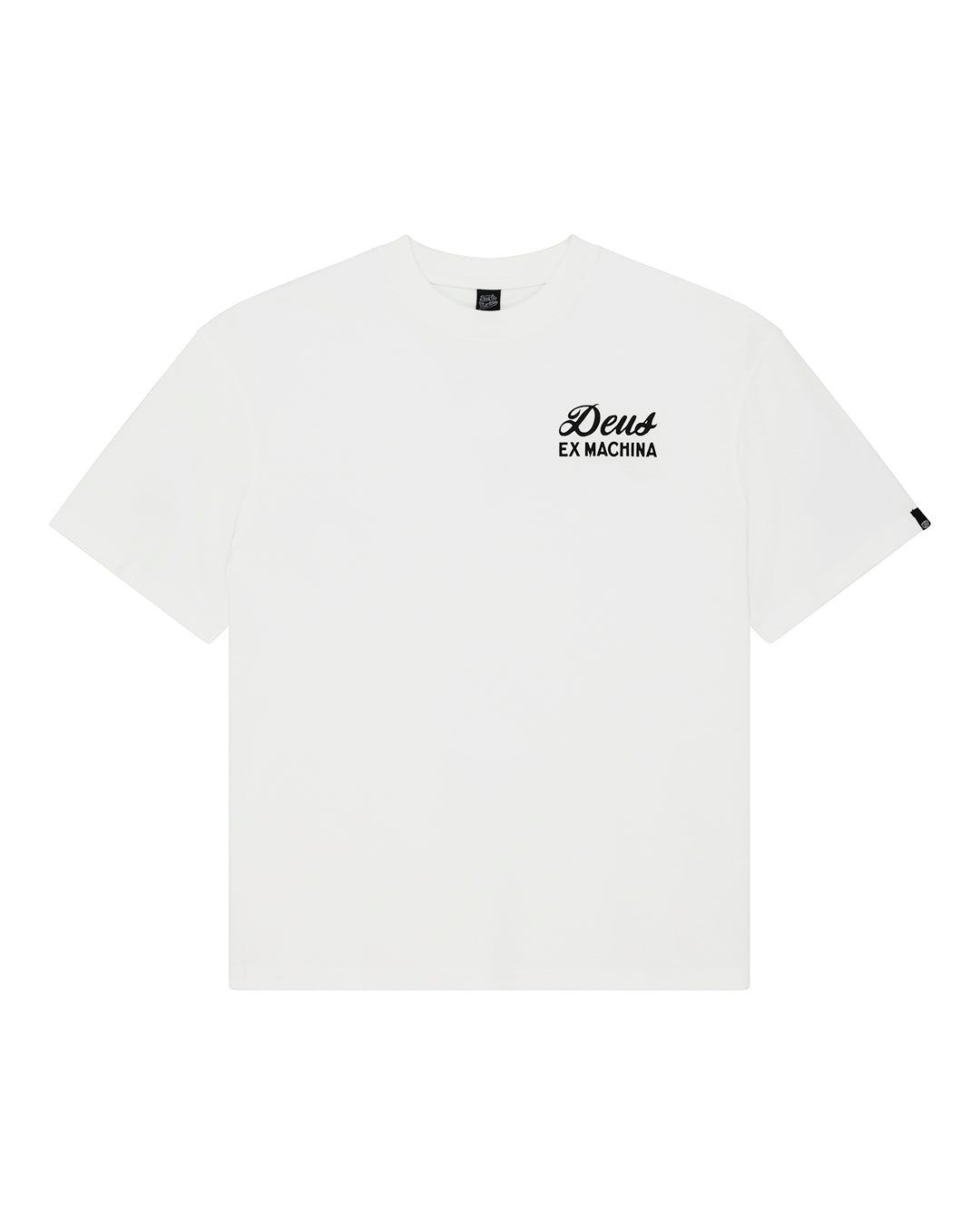 DEUS EX MACHINA BIARRITZ SIGN TEE - WHITE
