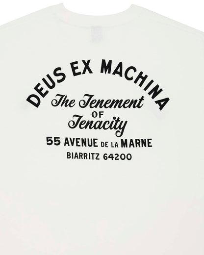 DEUS EX MACHINA BIARRITZ SIGN TEE - WHITE