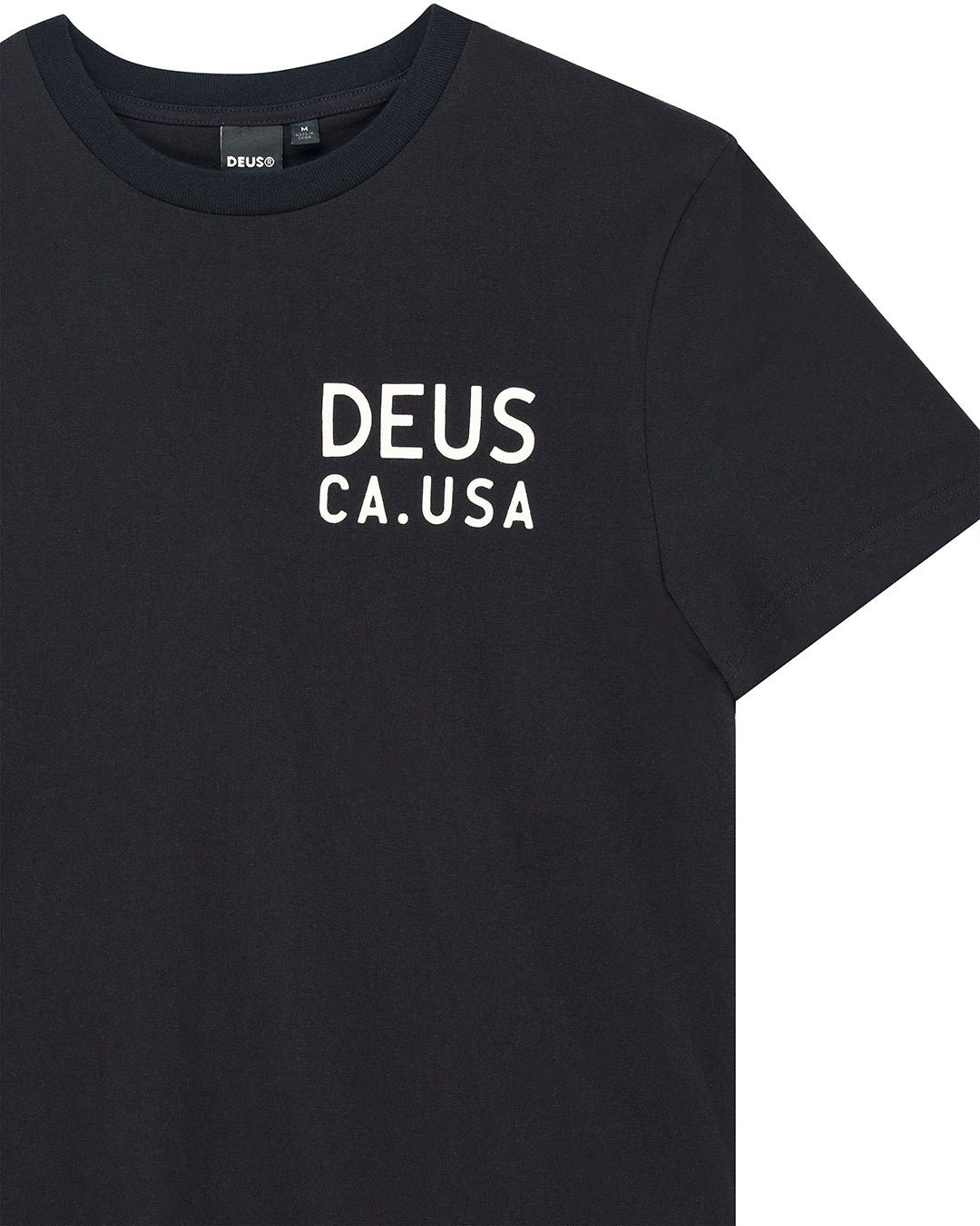 DEUS EX MACHINA CAMBER TEE - BLACK