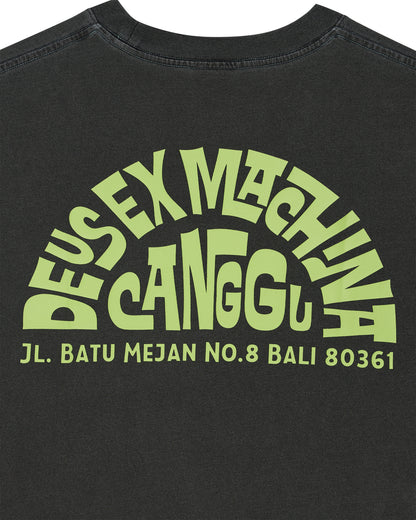 DEUS EX MACHINA CANGGU ADDRESS TEE - ANTHRACITE