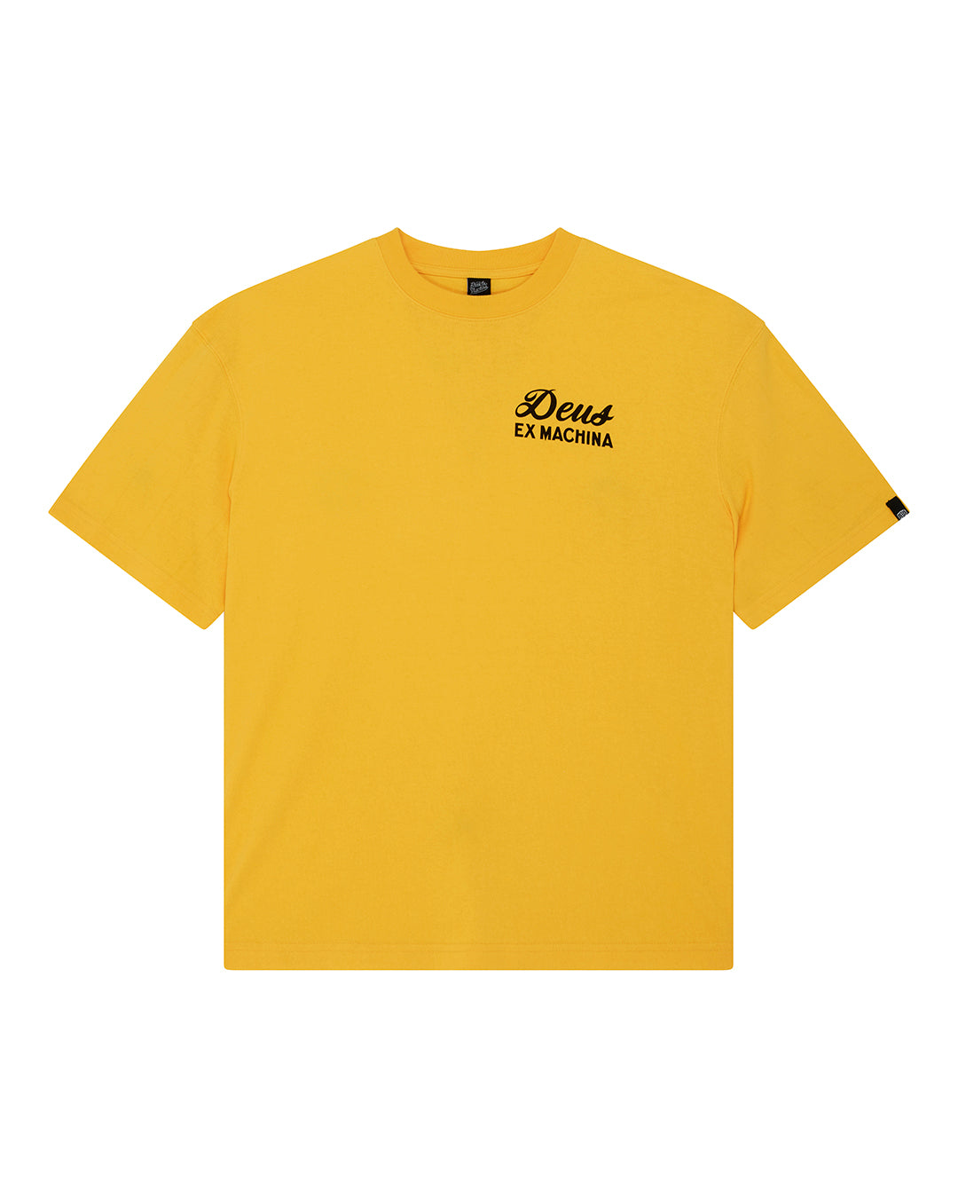 DEUS EX MACHINA CANGGU SIGN TEE - YELLOW