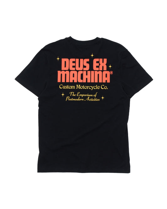DEUS EX MACHINA DROP DOWN TEE - BLACK