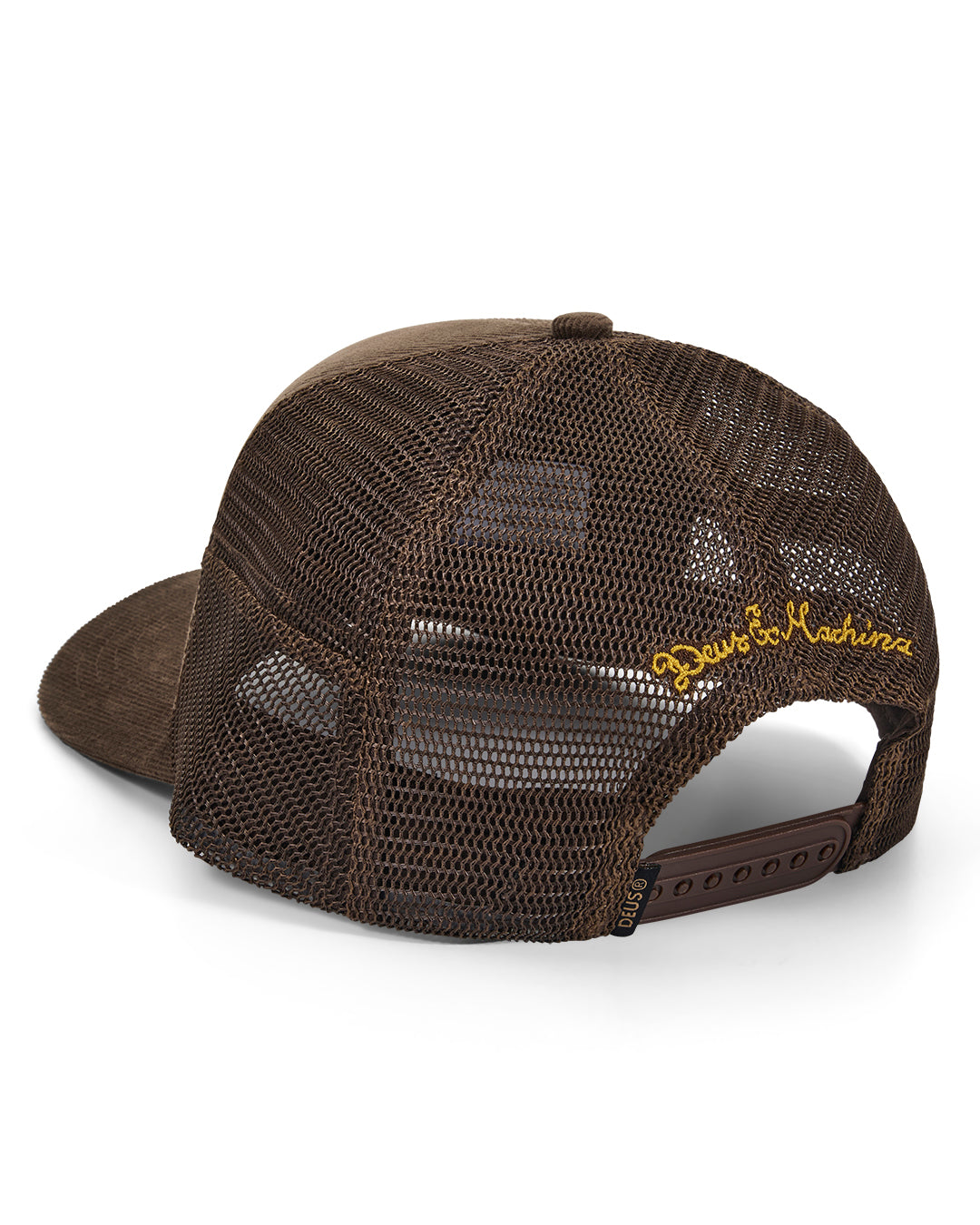 DEUS EX MACHINA GUMSHOE CORD TRUCKER - BROWN