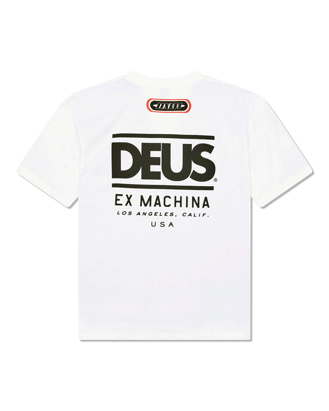DEUS EX MACHINA HOLESHOT TEAM TEE - VINTAGE WHITE