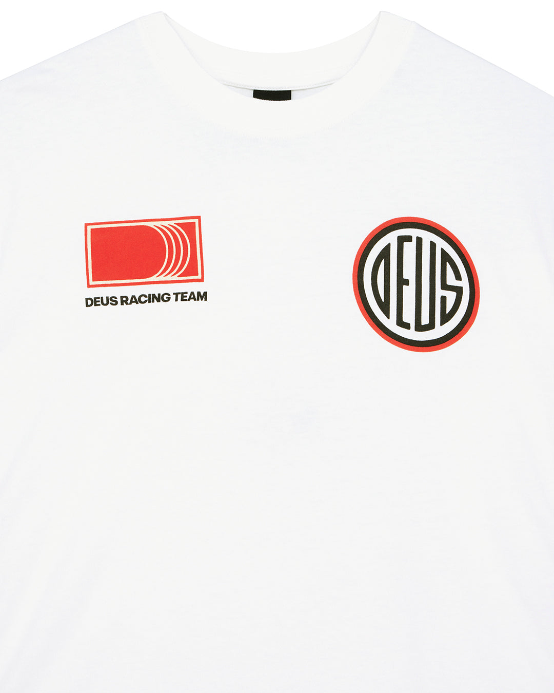DEUS EX MACHINA HOLESHOT TEAM TEE - VINTAGE WHITE