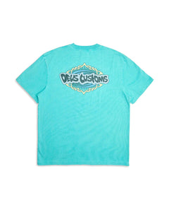 DEUS EX MACHINA JAM TEE - BLUE TURQUOISE