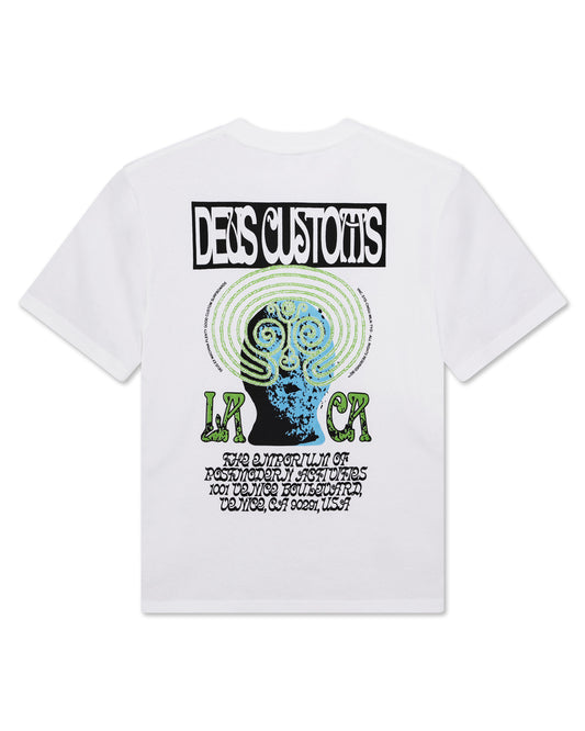DEUS EX MACHINA LABYRINTH TEE - VINTAGE WHITE