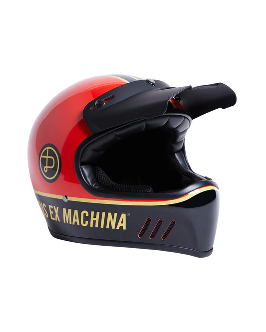 DEUS EX MACHINA LOOP D HELMET - RED