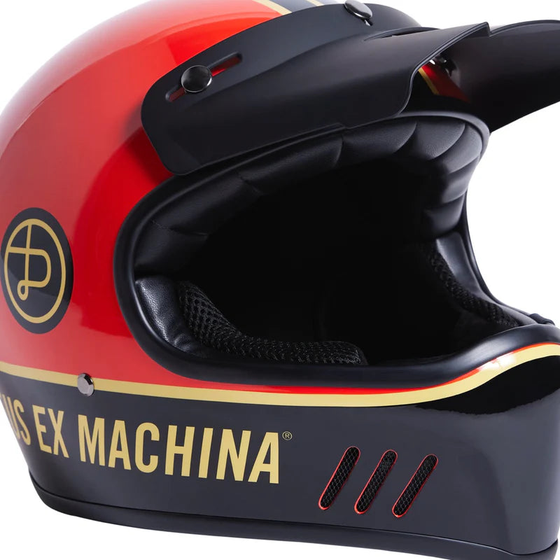 DEUS EX MACHINA LOOP D HELMET - RED