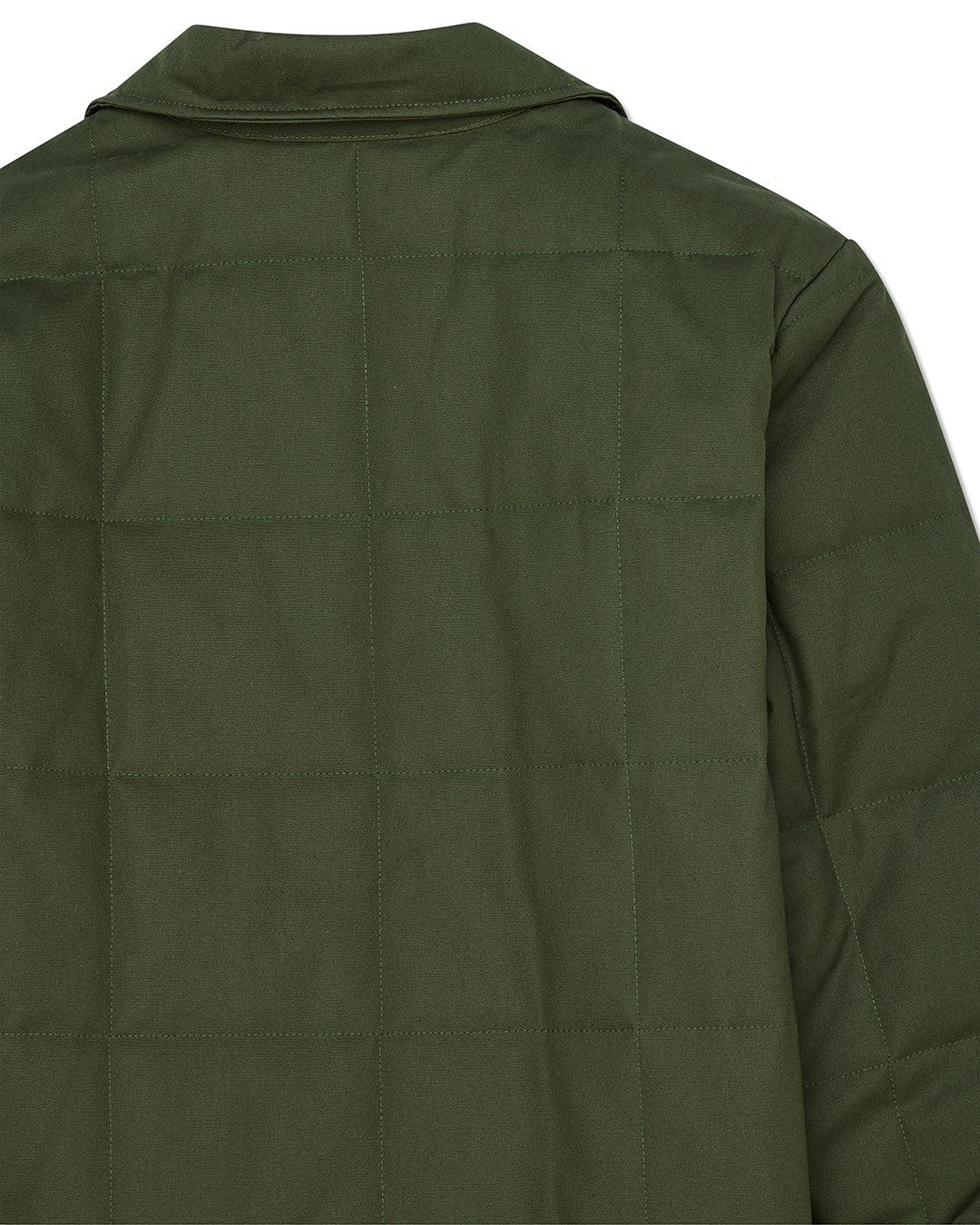 DEUS EX MACHINA MAXWELL WAXED OVERSHIRT - CYPRESS GREEN