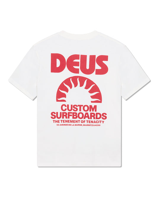 DEUS EX MACHINA MELODIES TEE - VINTAGE WHITE