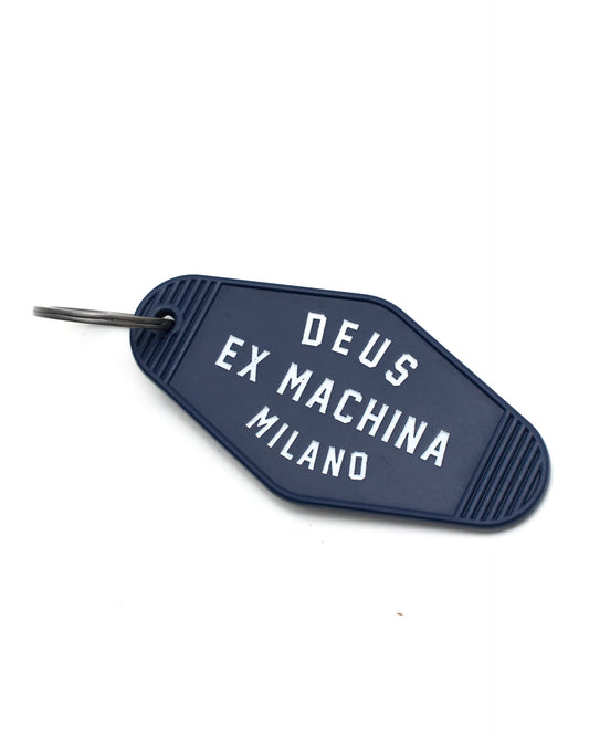 DEUS EX MACHINA MILANO KEY TAG - MECHANIC BLUE
