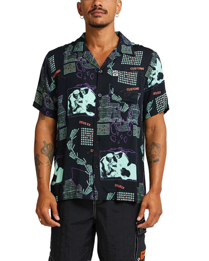 DEUS EX MACHINA PRIMITIVE SHIRT SHIRT - BLACK