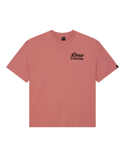 DEUS EX MACHINA SEOUL SIGN TEE - PINK