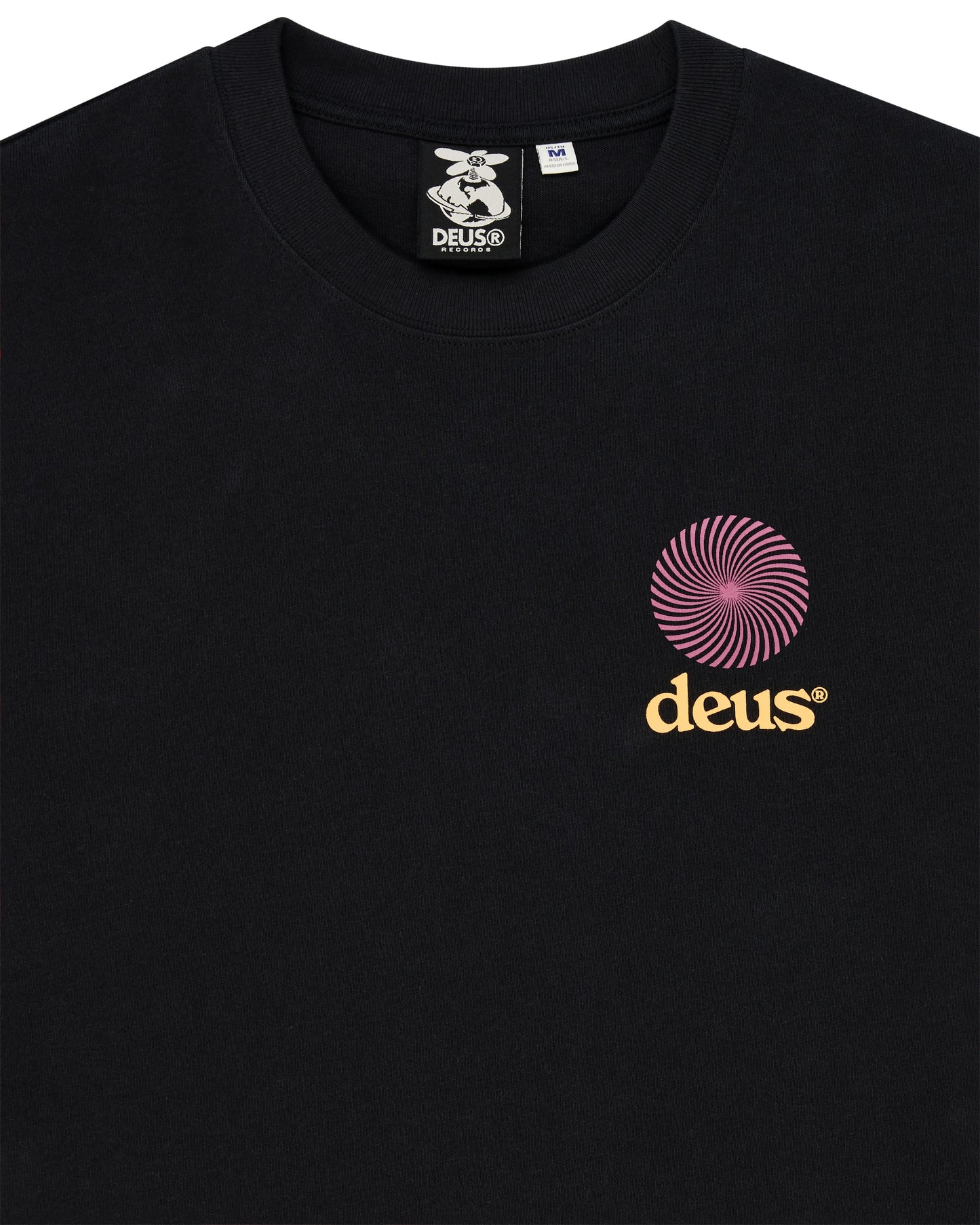 DEUS EX MACHINA STRATA OS TEE - BLACK