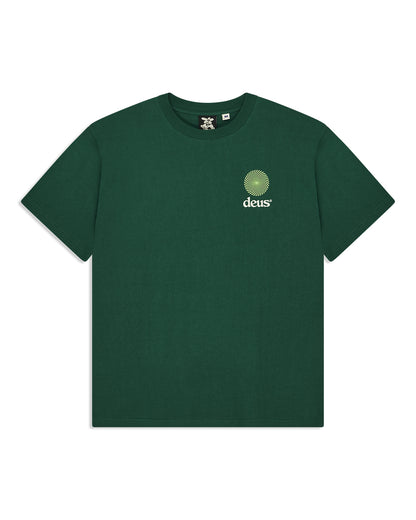DEUS EX MACHINA STRATA TEE - VERDANT GREEN