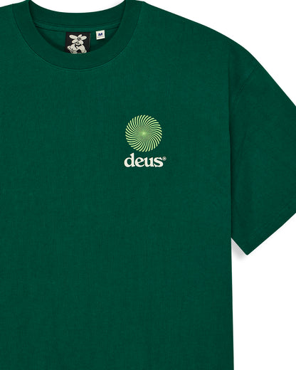 DEUS EX MACHINA STRATA TEE - VERDANT GREEN