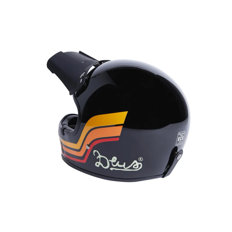 DEUS EX MACHINA STRIPES HELMET - BLACK