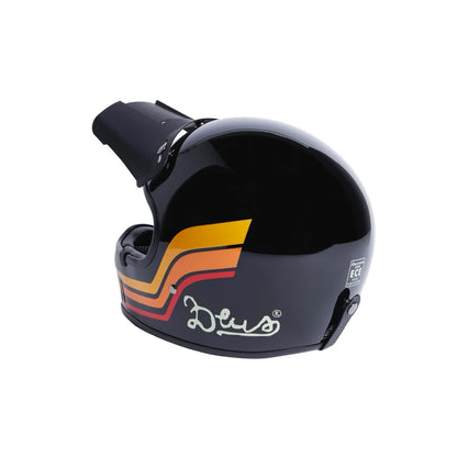 DEUS EX MACHINA STRIPES HELMET - BLACK