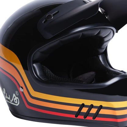 DEUS EX MACHINA STRIPES HELMET - BLACK