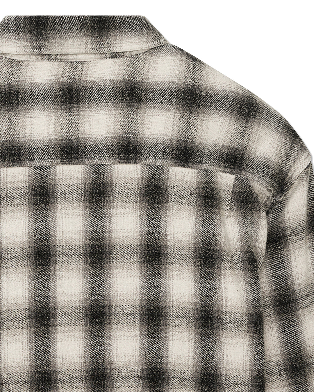 DEUS EX MACHINA TOO BUSY TOO WORK CHECK SHIRT - WHITE