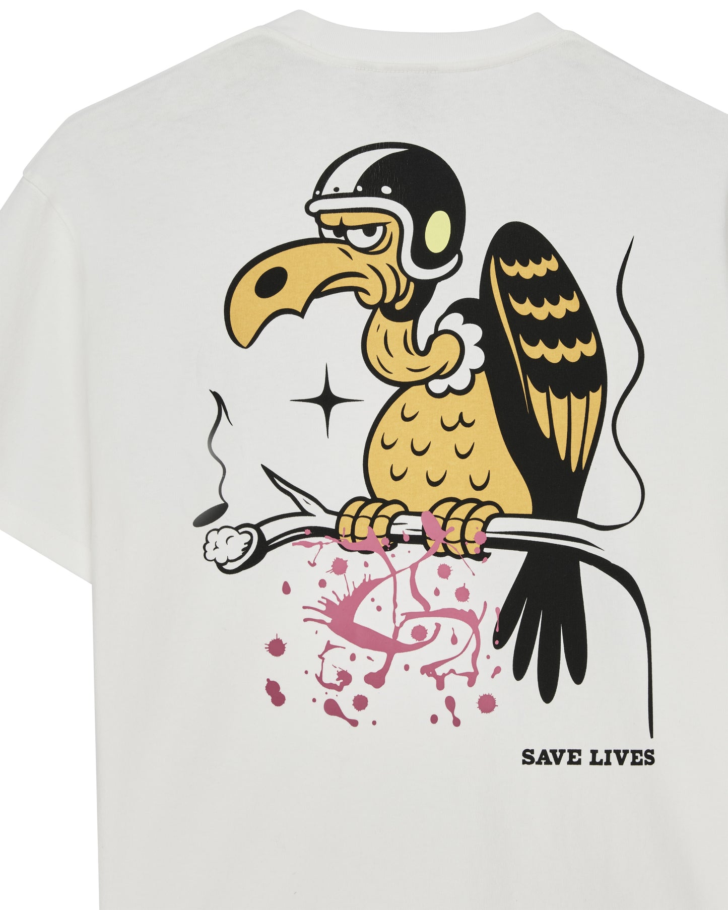DEUS EX MACHINA TURPENTINE OS TEE - VINTAGE WHITE