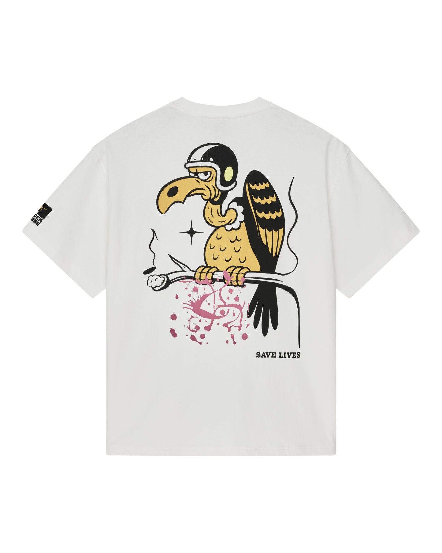 DEUS EX MACHINA TURPENTINE OS TEE - VINTAGE WHITE