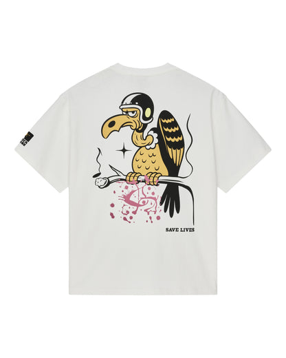 DEUS EX MACHINA TURPENTINE OS TEE - VINTAGE WHITE