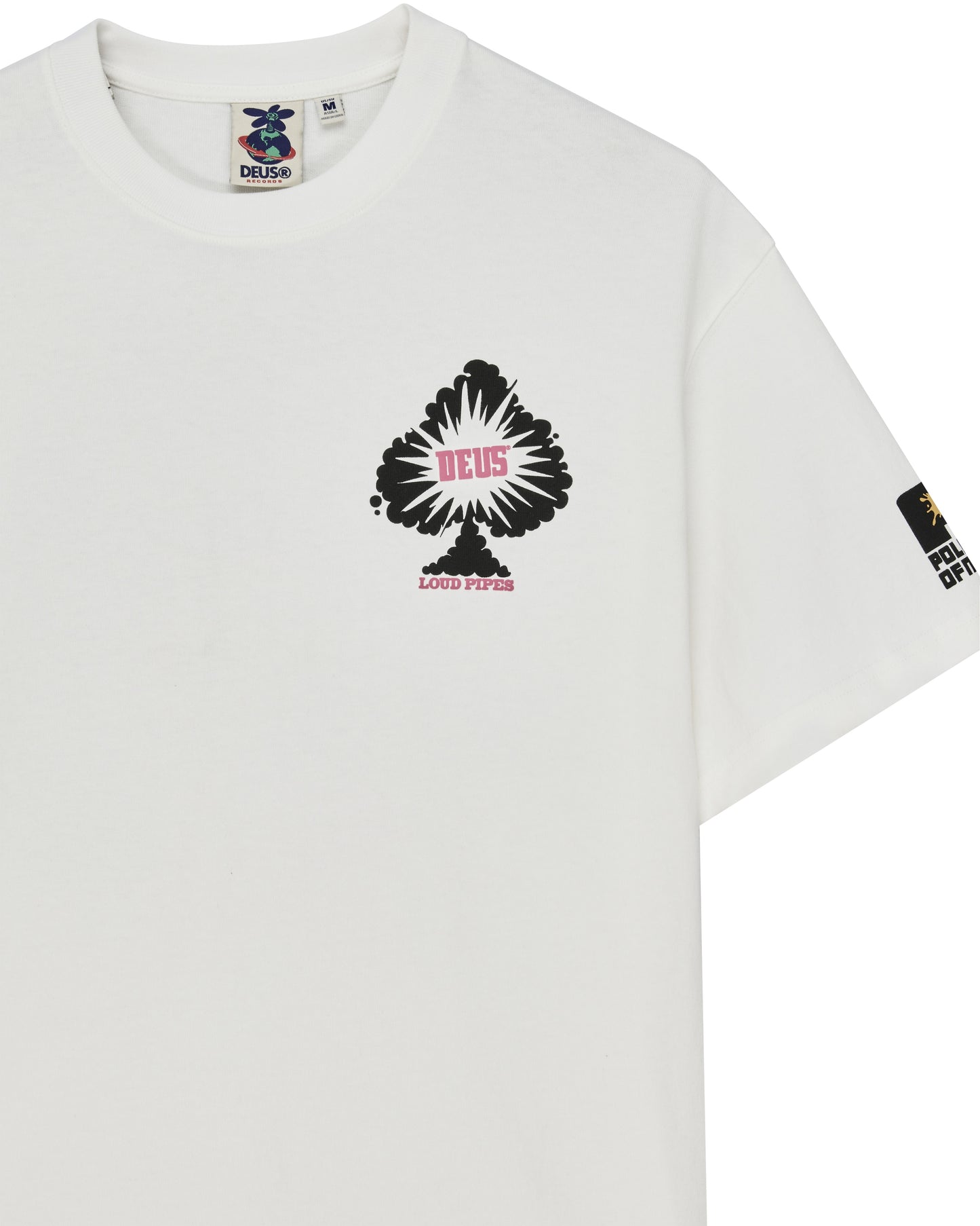 DEUS EX MACHINA TURPENTINE OS TEE - VINTAGE WHITE