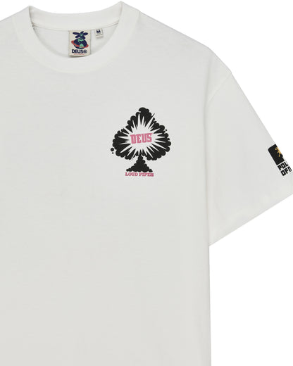 DEUS EX MACHINA TURPENTINE OS TEE - VINTAGE WHITE