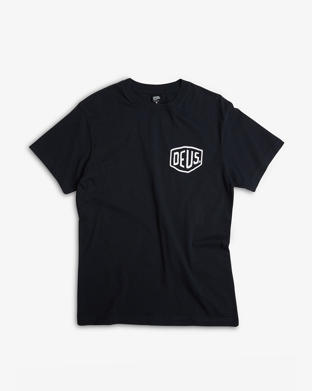 DEUS EX MACHINA VENICE ADDRESS TEE - BLACK