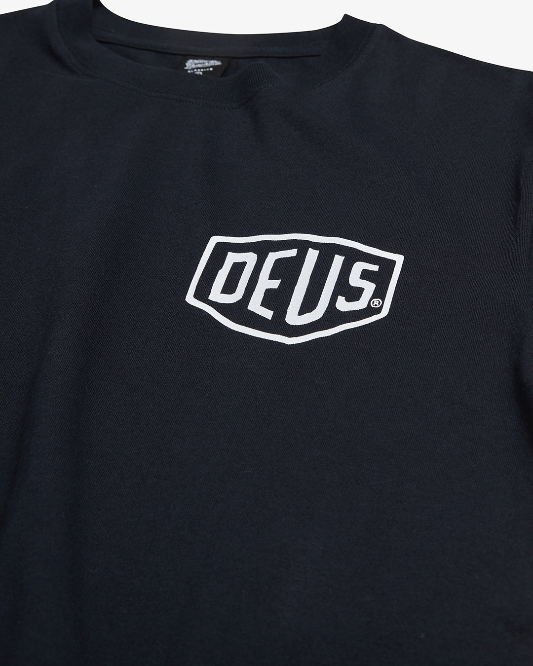 DEUS EX MACHINA VENICE ADDRESS TEE - BLACK