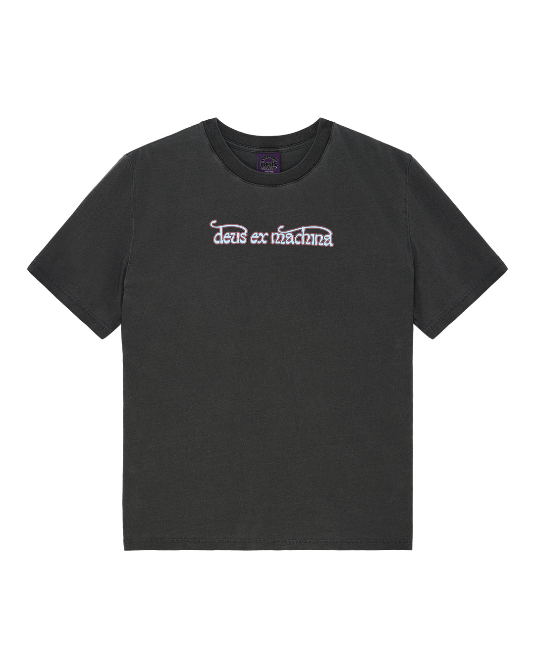 DEUS EX MACHINA VIRTUAL INSANITY TEE - ANTHRACITE