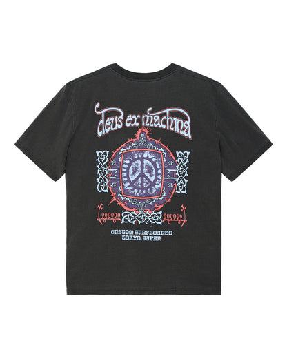 DEUS EX MACHINA VIRTUAL INSANITY TEE - ANTHRACITE