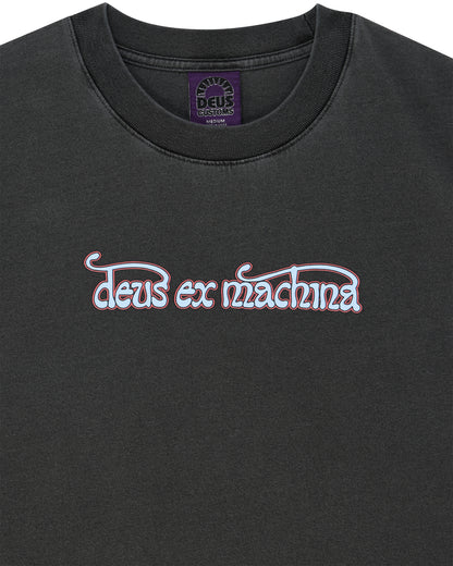 DEUS EX MACHINA VIRTUAL INSANITY TEE - ANTHRACITE
